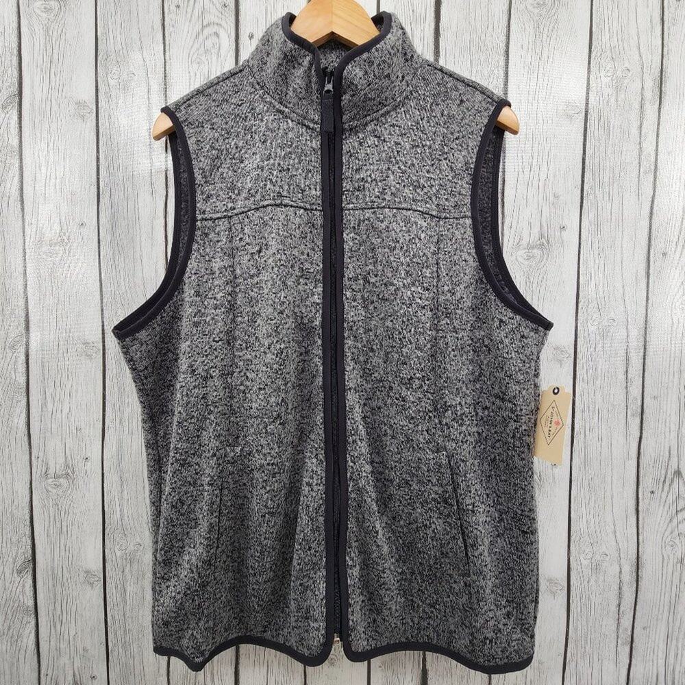 St John's Bay Zip Front Vest